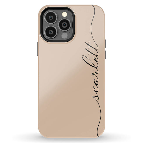 Personalized Name Calligraphy iPhone Case
